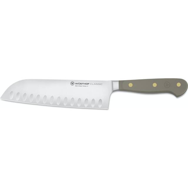 Classic Colour Santoku Knife 17 cm, Velvet Oyster