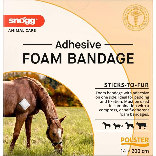 Snögg Animal Foam Bandage Adhesive 14 cm x 2 m