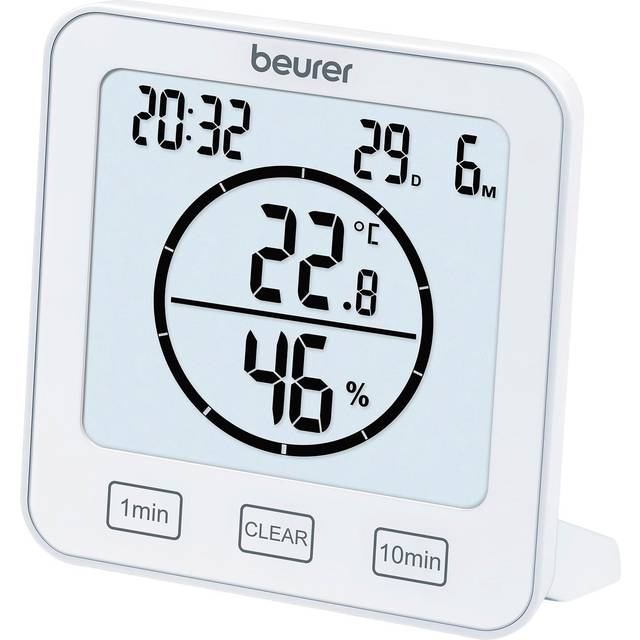 Beurer Thermo/Hygrometer HM22 Klocka