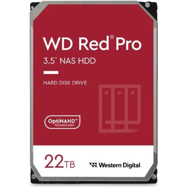 WD Red Pro 22TB NAS Hard Drive