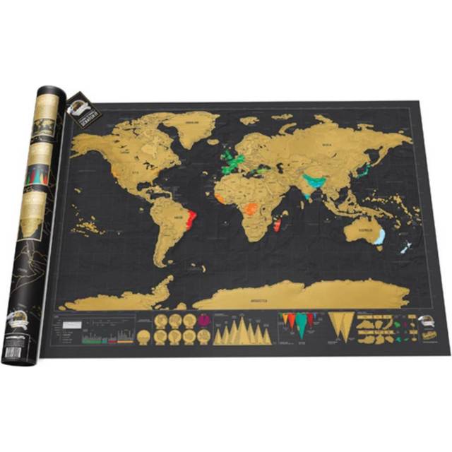 Scratch Map Original Deluxe