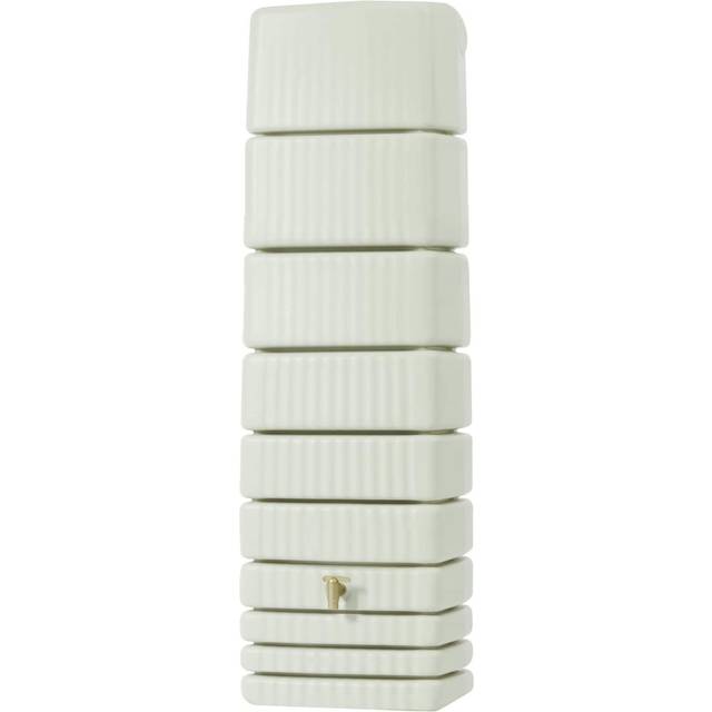 650L Slim Rainwater Wall Tank - Sand Beige Graf - beige