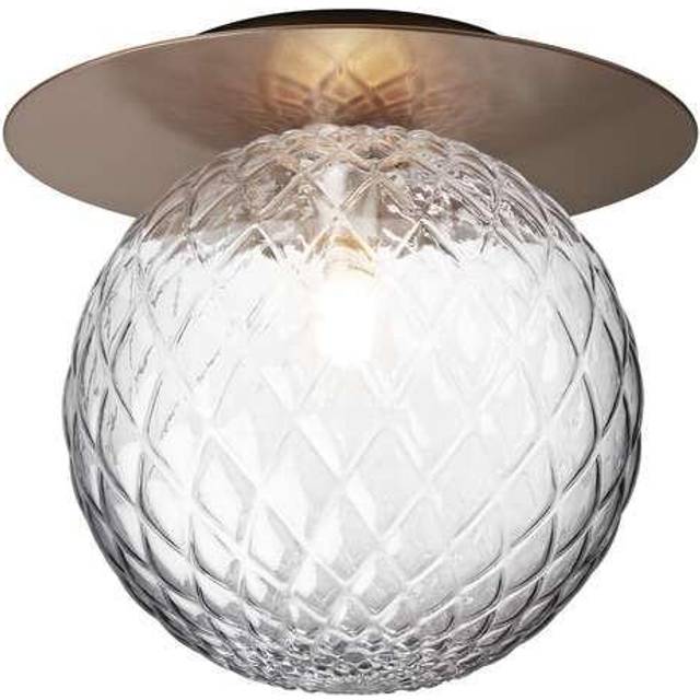 Nuura Aps - Liila 1 Wall/Ceiling Lamp IP44 Large Dark Bronze/Optic Clear Nuura