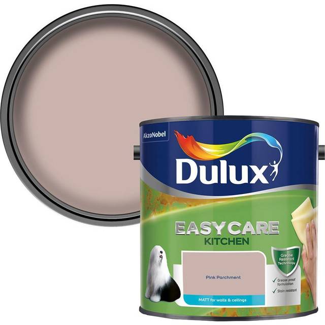 Dulux Easycare Kitchen Pink Parchment Matt Paint 2.5L