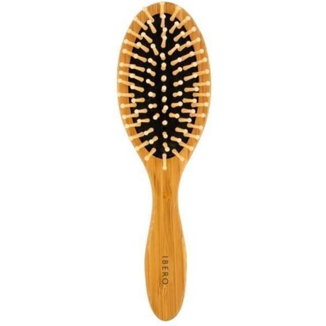 Ibero Oval Hair Brush With Bamboo Pins