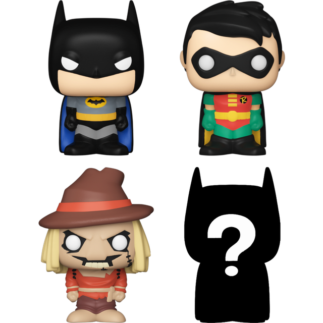 Funko Bitty POP! DC- Batman(BK) 4PK
