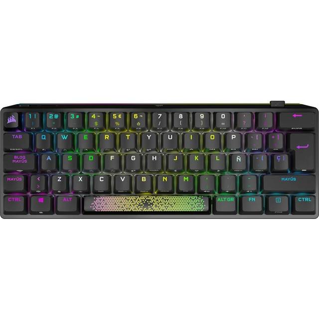 Corsair TECLADO K70 RGB Pro Mini Wireless MX röd ESPAÑOL CH-9189010-ES