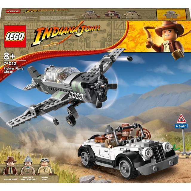 LEGO Indiana Jones Fighter Plane Chase Set 77012