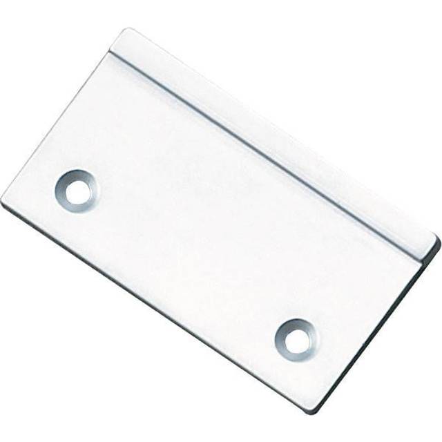 Richelieu Hardware BP46037010 2inch 50 mm CentertoCenter Aluminum Modern Cabinet and Drawer Edge Pull Handle for Kitchen  B