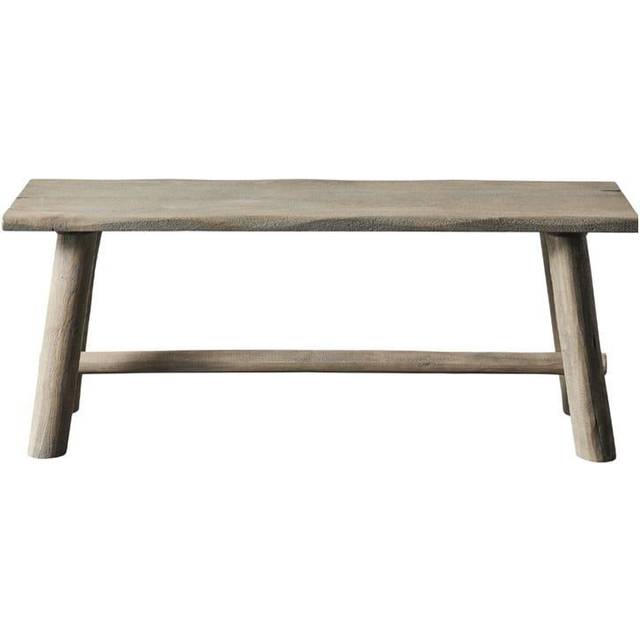 MUUBS - Raja - Bänk - grey-brown - W110 x D35 x H44 cm