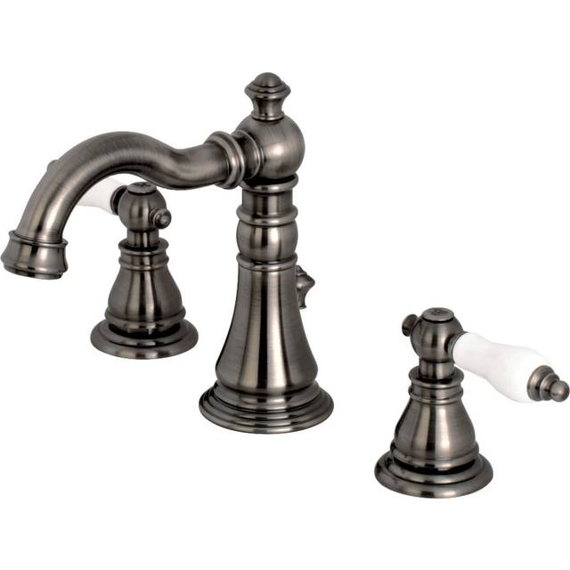 Fauceture FSC1974APL American Patriot Widespread Bathroom Faucet  Blac