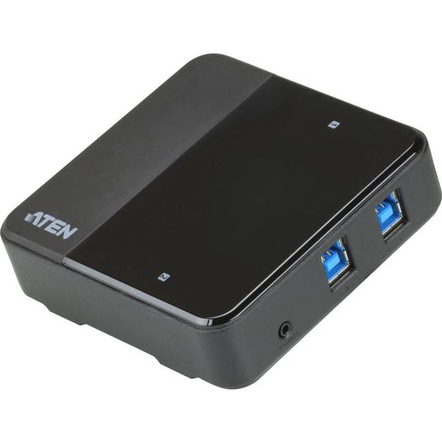 ATEN US234 14016814, USB Switch, Svart, 9.4 x 9.3 x 2.7 cm, 5 gbps