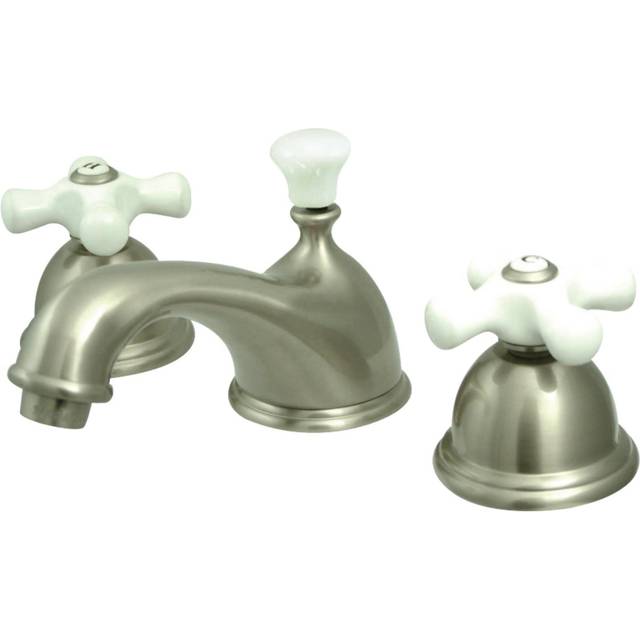 Kingston Brass KS3968PX 8 in. Widespread Bathroom Faucet  Brushed Nick