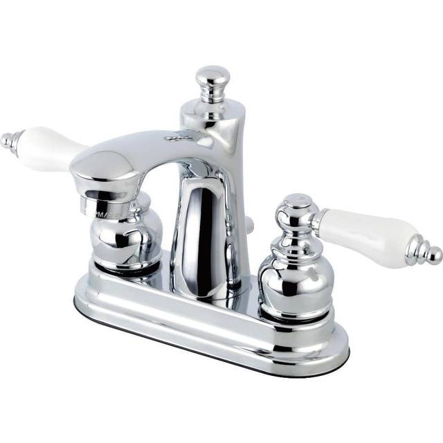 Kingston Brass FB7621PL 4 in. Centerset Bathroom Faucet  Polished Chrome
