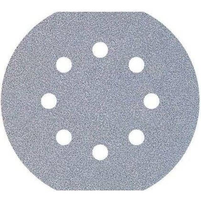 Wolfcraft 1153000 Excenterslippapper med kardborrband, perforerad Kornighet 120 (Ø) 125 mm 5 st