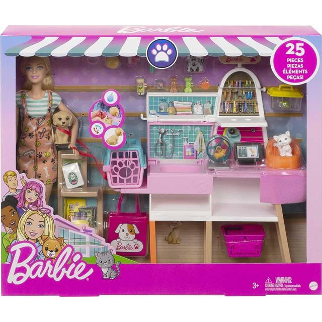Barbie Pet Supply Store Playset