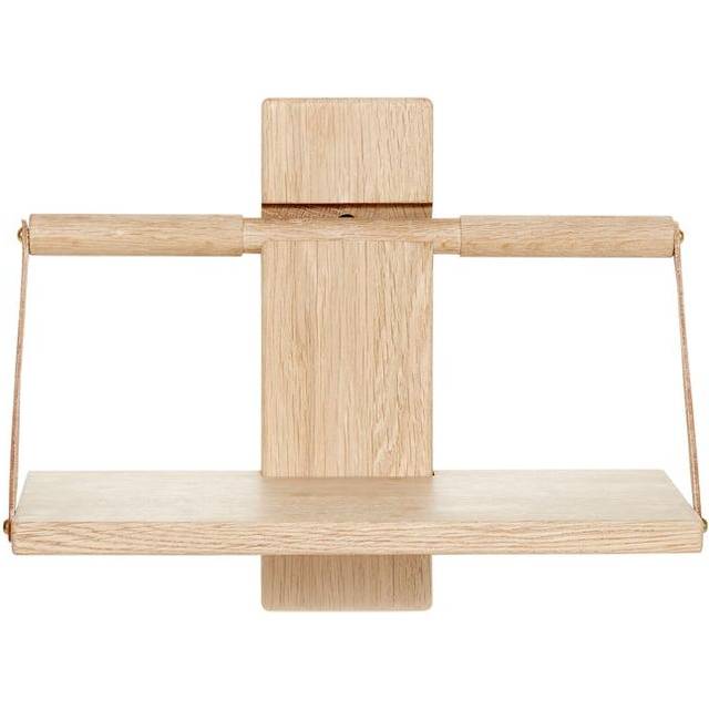 Andersen Furniture - Shelf Wood Wall S - eiche/BxHxT 30x24x18cm - oak (24.0 x 30.0 x 18.0cm)