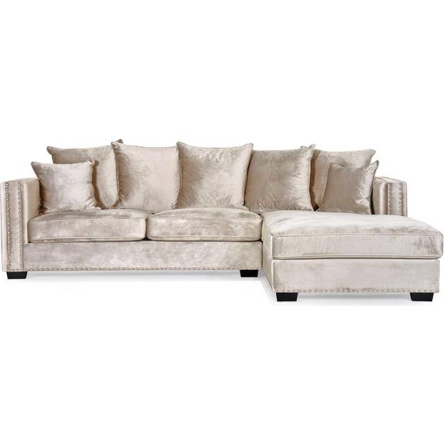 MANHATTAN Divansoffa Höger Beige