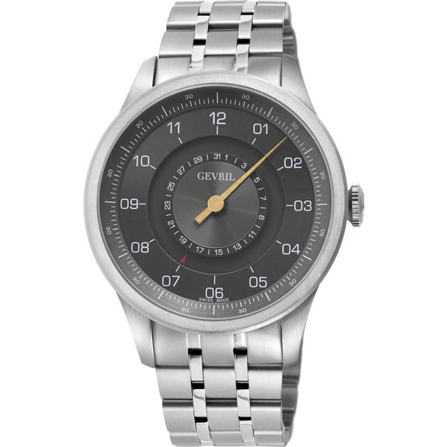 Jones St. 2105 Swiss Automatic Sellita SW200 Watch - Grey - One Size