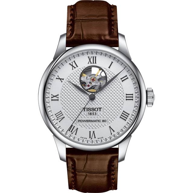 TISSOT Le Locle Powermatic 80 39.3MM Green Dial Men's Watch T0064071109300 / T006.407.11.093.00 - 39.3 mm