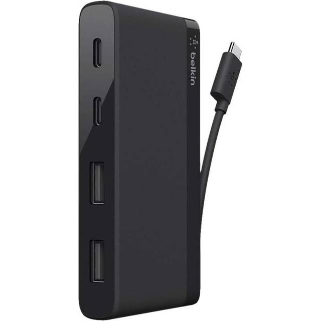 Belkin F4U090btBLK USB-C 4-Port Mini Hub (USB Type-C)