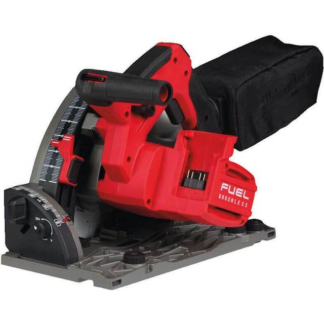 Milwaukee M18FPS55-552P M18 Fuel Plunge Saw With 2x 5.5Ah Batteries & Packout Box