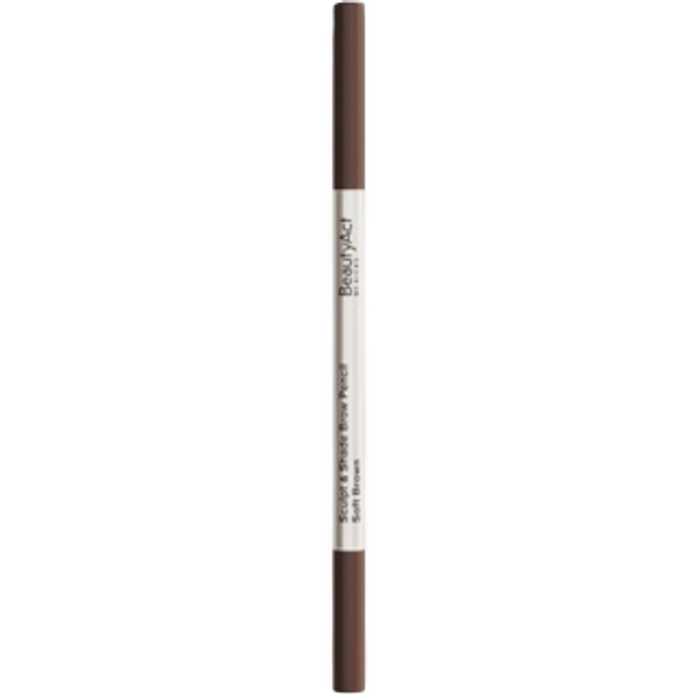 BeautyAct Sculpt & Shade Brow Pencil Soft Brown