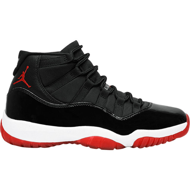 NIKE Air Jordan 11 Retro Playoffs Bred M Black White Varsity Red Price