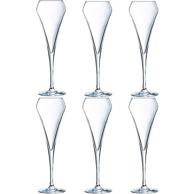 Chef&Sommelier - Open Up Champagneglas 20 Cl 6-pack - Klar