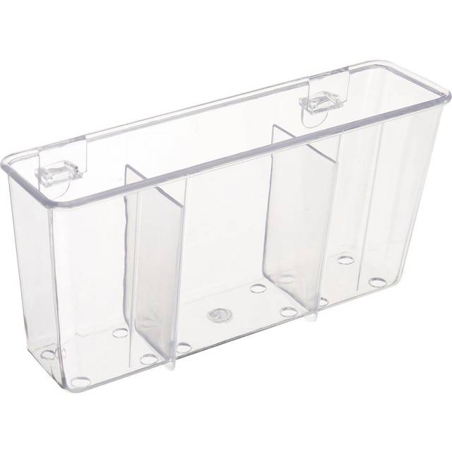 "Cutlery Holder (Clear) (4.5""""""""H x 7.75""""""""W x 2.25""""""""D)"
