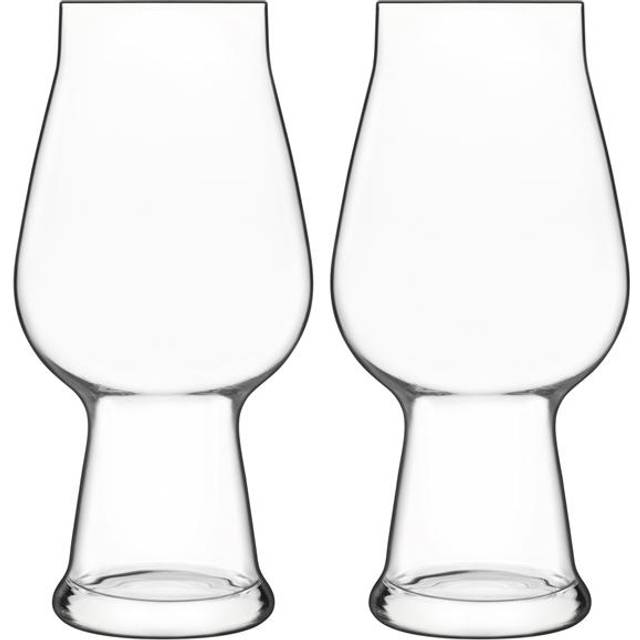Birrateque Ölglas Ipa/ale 2 st från Luigi Bormioli - Klar färg - son.hyx® krystalinglas