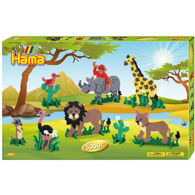 Hama Midi Stor Presentask Safaridyr, 5.000 Stk.