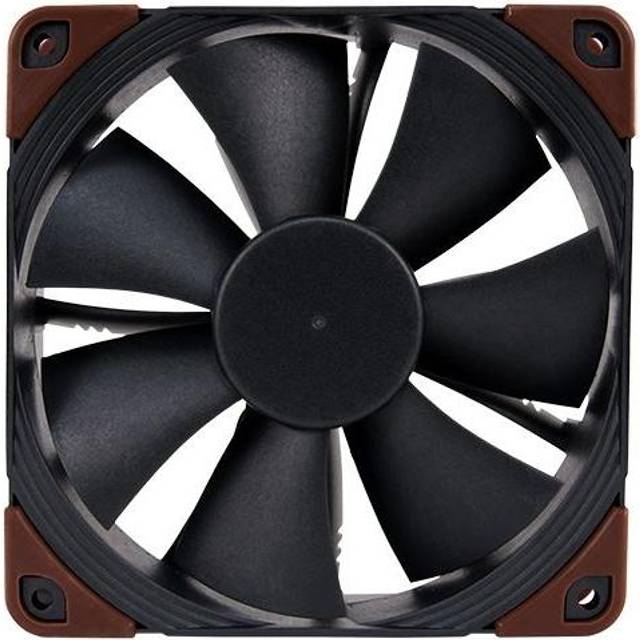Noctua Nf-f12 Industrialppc-3000 Pwm 120mm Fläkt Brun, Svart