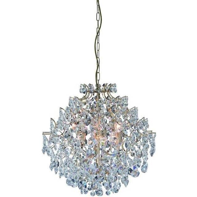 Rosendal Kristallkrona Guld 53 cm