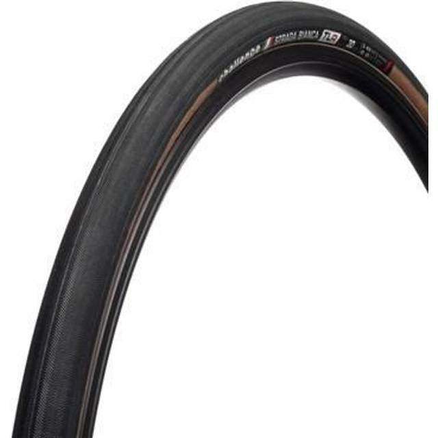 Challenge Strada Bianca Vulcanized Tubeless Ready All Road Clincher Tyre - Black/Tan