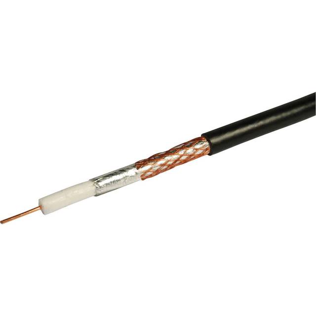 Labgear Coax Cable 25m RG6 White, 27600FW25 Aerial & Satellite Cable Coaxial