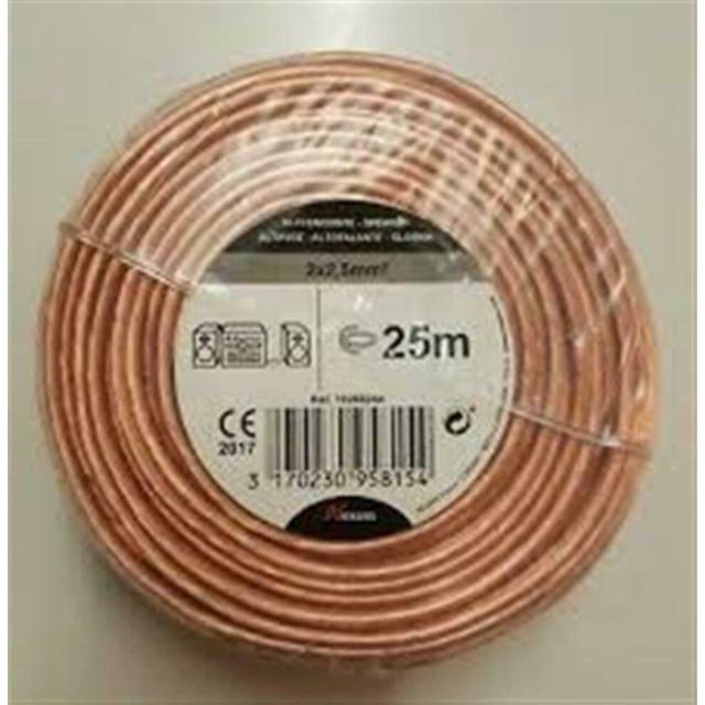 Nexans Orange 2 core Speaker Cable 2.5mmÂ² x 25m