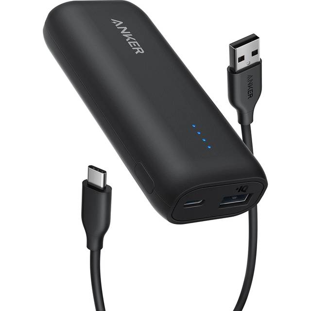Anker power bank 5200mah ultra-compact portable charger for iphone/google pixel