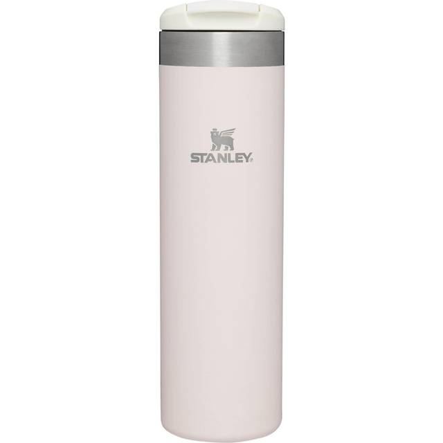 Stanley AeroLight Transit Bottle  Vacuum Insulated Tumbler for Coffee  Tea and Drinks with Ultra-Light Stainless Steel 20oz  Rose Quartz Glimmer