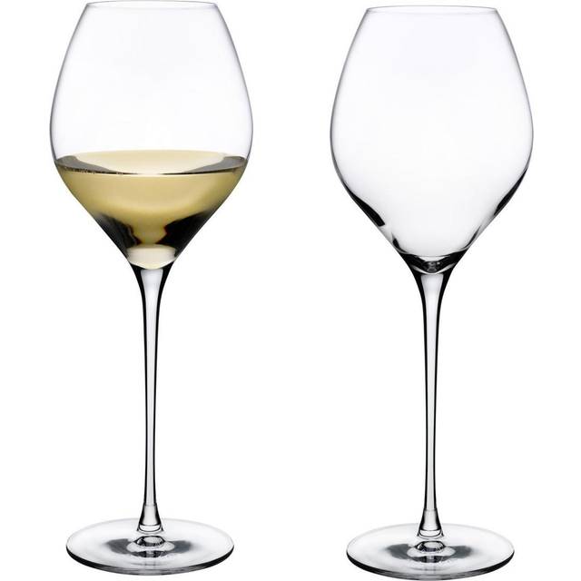 Nude Glass Set Of 2 Fantasy White Wine Glasses