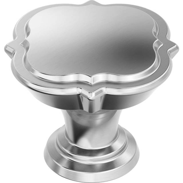 Amerock | Cabinet Knob |Polished Chrome | 1-3/8 in (35 mm) Diameter Drawer Knob | Grace Revitalize | Kitchen and Bath Hardware | Furniture H