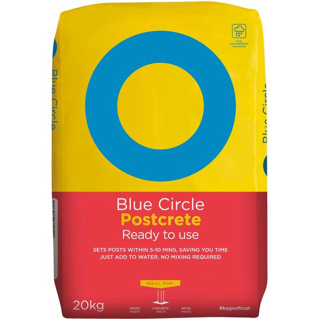 Blue Circle Ready To Use Postcrete - 20kg - Grey