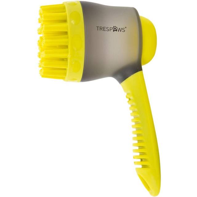 Trespaws Dog Grooming Brush and Shampoo Dispenser Dusty