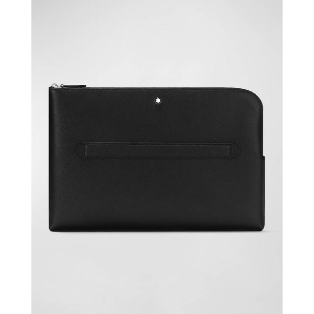 Montblanc Man Handbag Black Size - Soft Leather - --