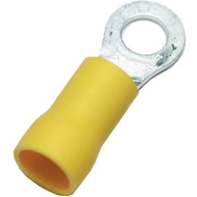 Ringkabelsko, Isolerad, 4,0-6,0mm², Gul, 100st, Nelco 9908033