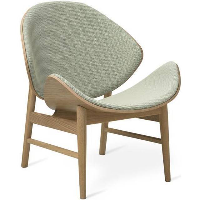 Warm Nordic The Orange Armchair with Seat Upholstery Soavé/Oak