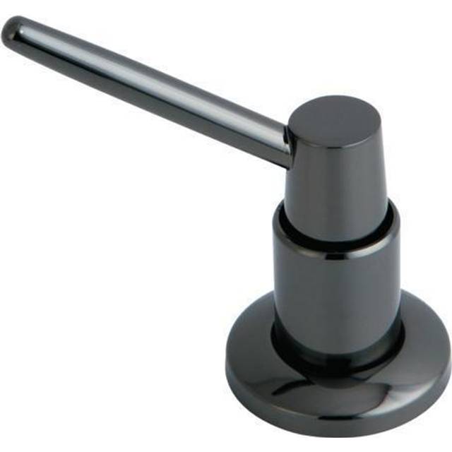 Kingston Brass SD8640 Water Onyx Soap Dispenser  Black Stainless Steel