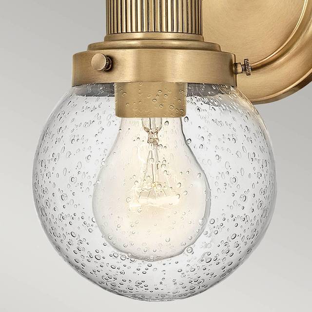 Hinkley Poppy 1 Light Wall Light - Heritage Brass