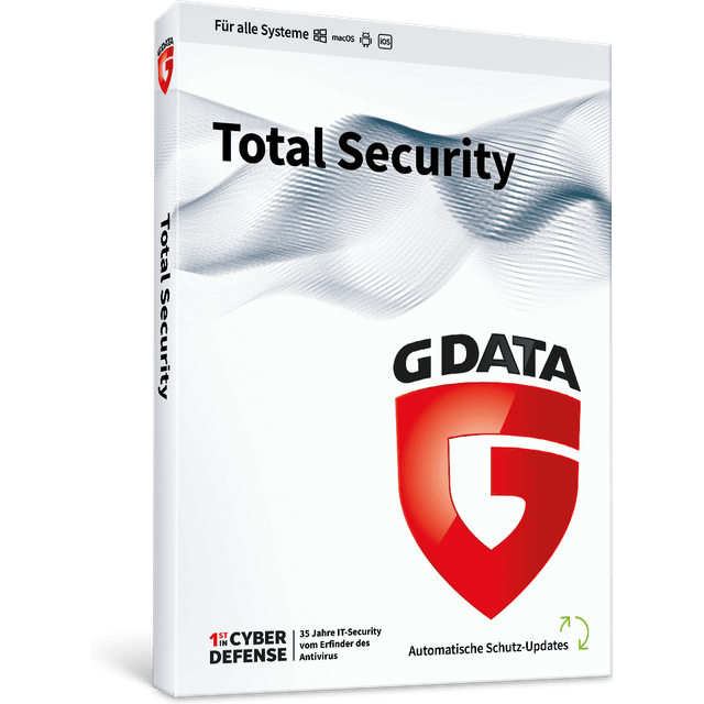 G DATA Total Security 2024/2025, 3 Gerät - 1 Jahr, Download