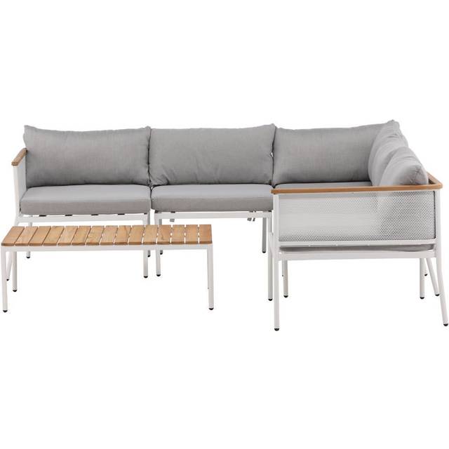 Venture Design Nettan hjørnesofasæt, hvid/lysegrå
